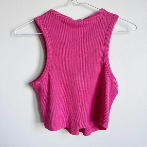 GARAGE | Ribbed Henley Tank - Picture 2 of 5